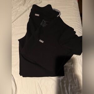 Figs Black Women's Scrub Set Size XS